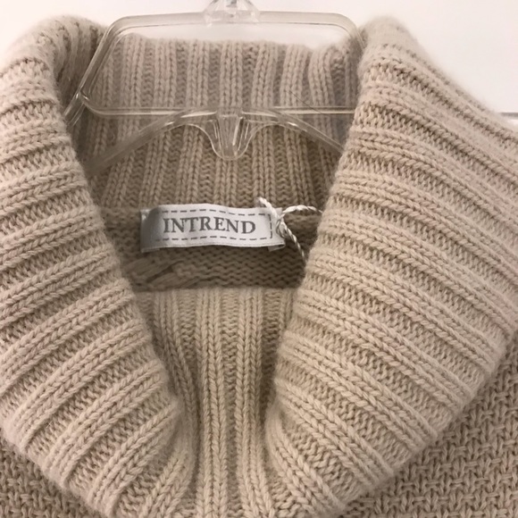 Tan Turtleneck Sweater Dress! - Picture 4 of 6